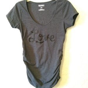 Old Navy Maternity Shirt "Love"